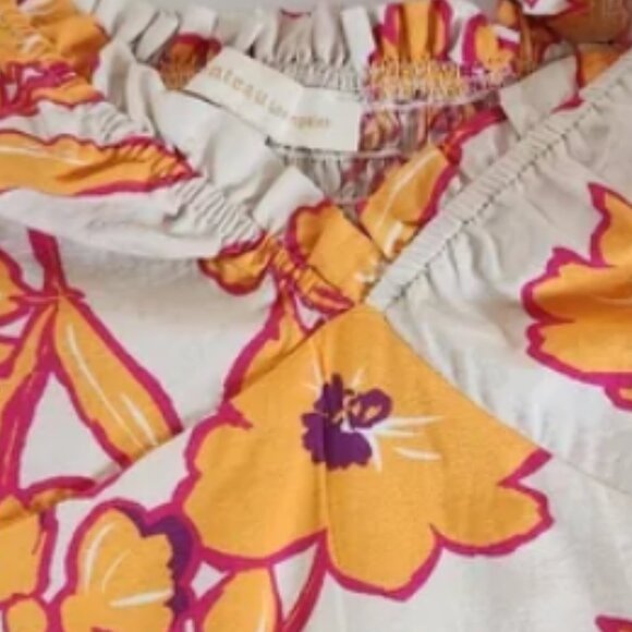 Brand New Monteau Los Angeles Floral Print Mini Sundress - Picture 6 of 9